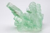 Gemmy, Mint-Green Halite Crystal Cluster - Rudna Mine, Poland #206049-1